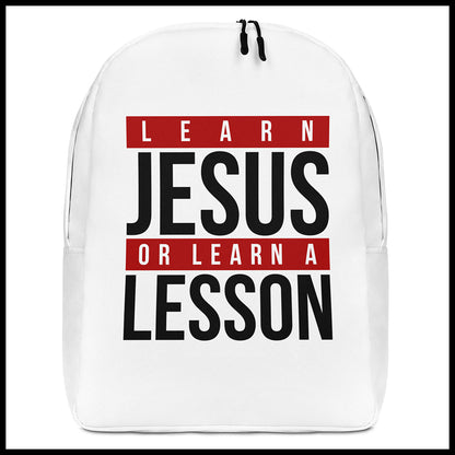 LEARN JESUS OR LEARN A LESSON BACKPACK