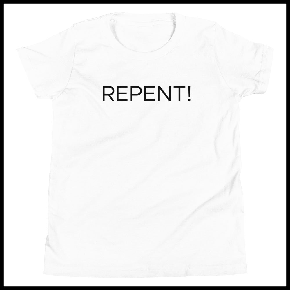 REPENT KIDS FRONT AND BACK T-SHIRT