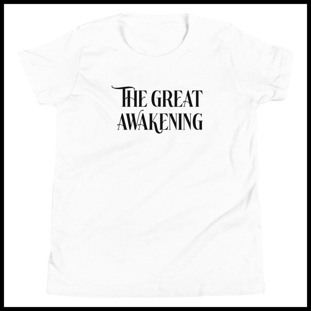 THE GREAT AWAKENING KIDS FRONT AND BACK T-SHIRT