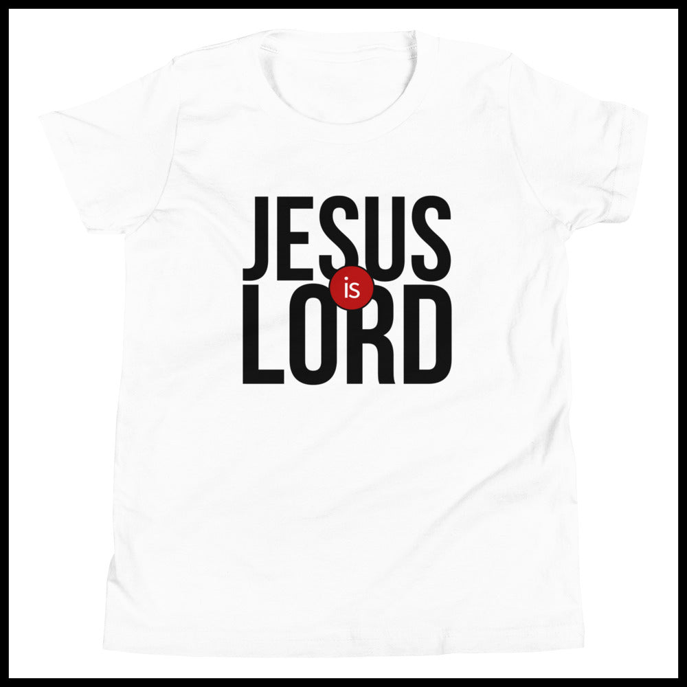 JESUS IS LORD KIDS FRONT AND BACK T-SHIRT