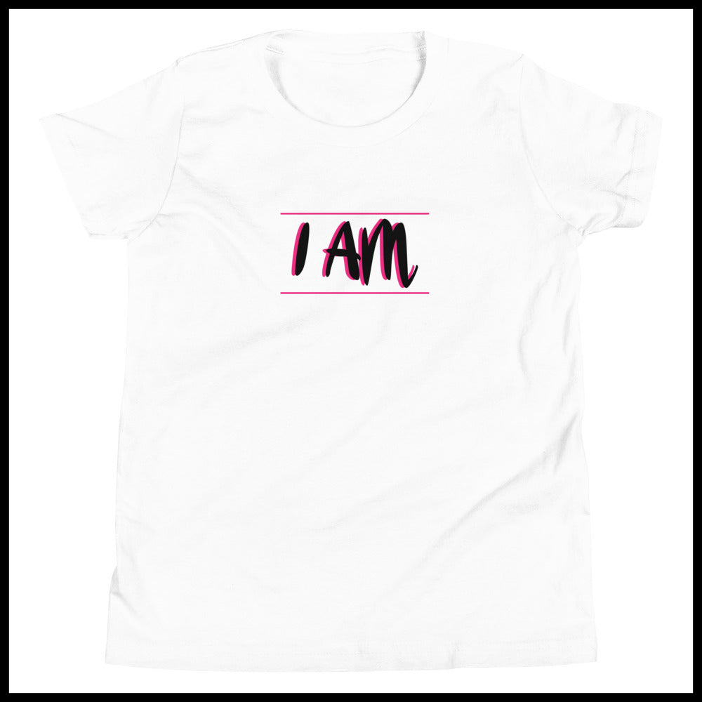 I AM HER KIDS FRONT AND BACK T-SHIRT