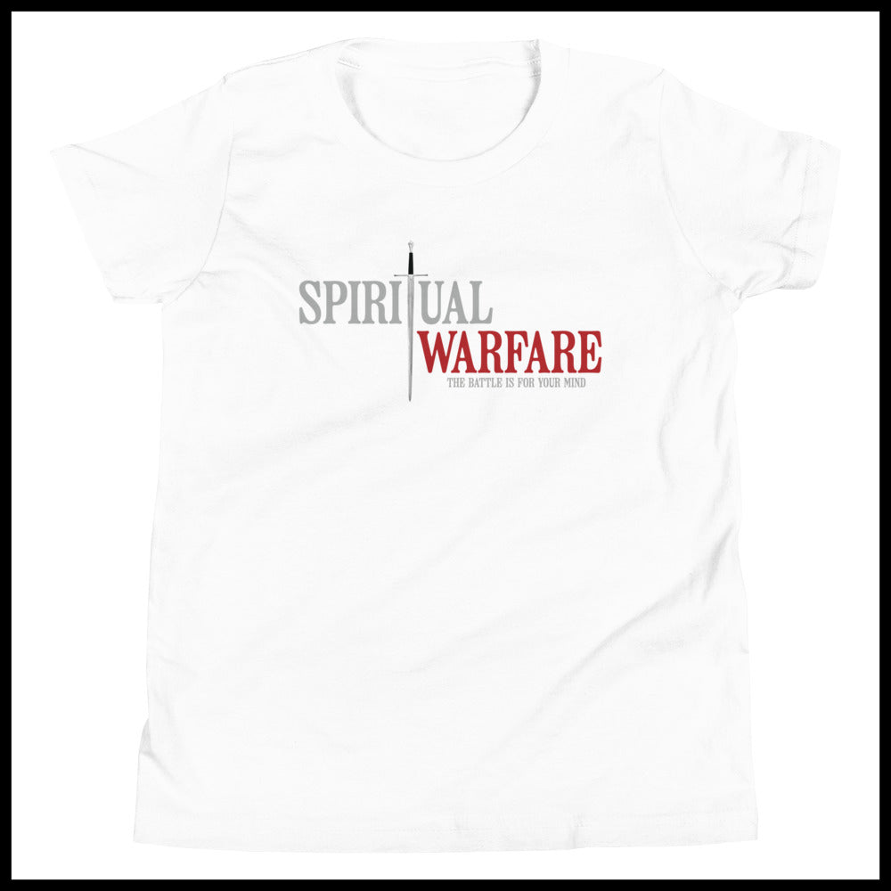 SPIRITUAL WARFARE KIDS FRONT AND BACK T-SHIRT