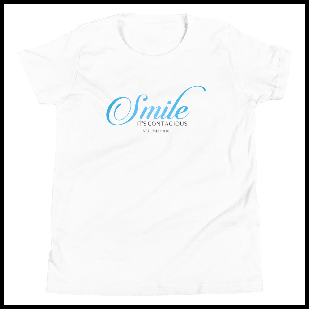 SMILE IT'S CONTAGIOUS  KIDS T-SHIRT