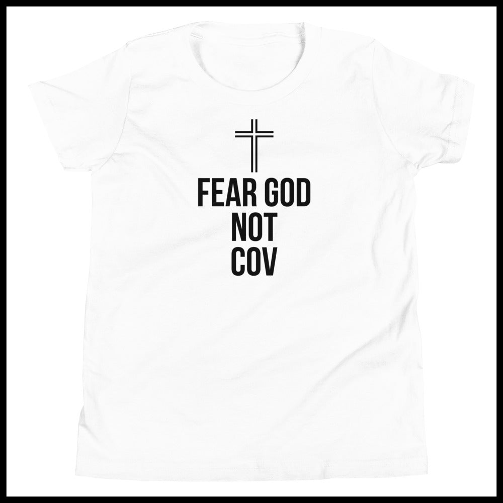 FEAR GOD NOT COV KIDS FRONT AND BACK T-SHIRT