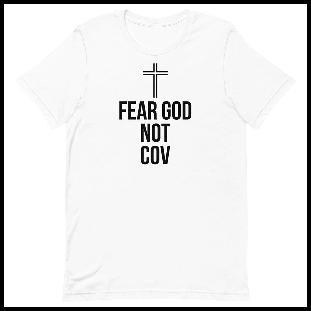 FEAR GOD NOT COV UNISEX FRONT AND BACK T-SHIRT