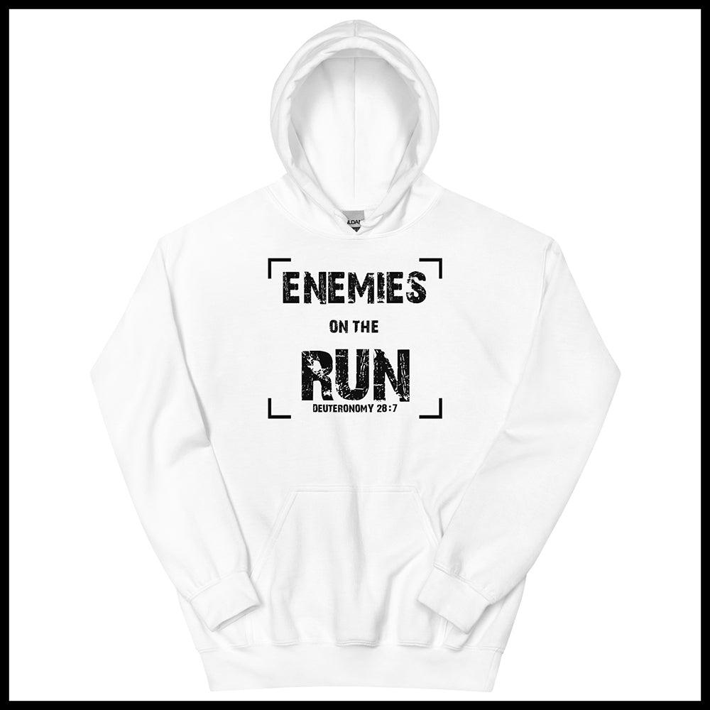 ENEMIES ON THE RUN WOMENS HOODIE