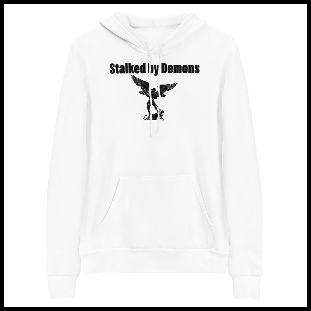 STALKED BY DEMONS UNISEX FRONT AND BACK HOODIE