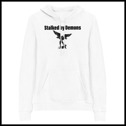 STALKED BY DEMONS UNISEX FRONT AND BACK HOODIE