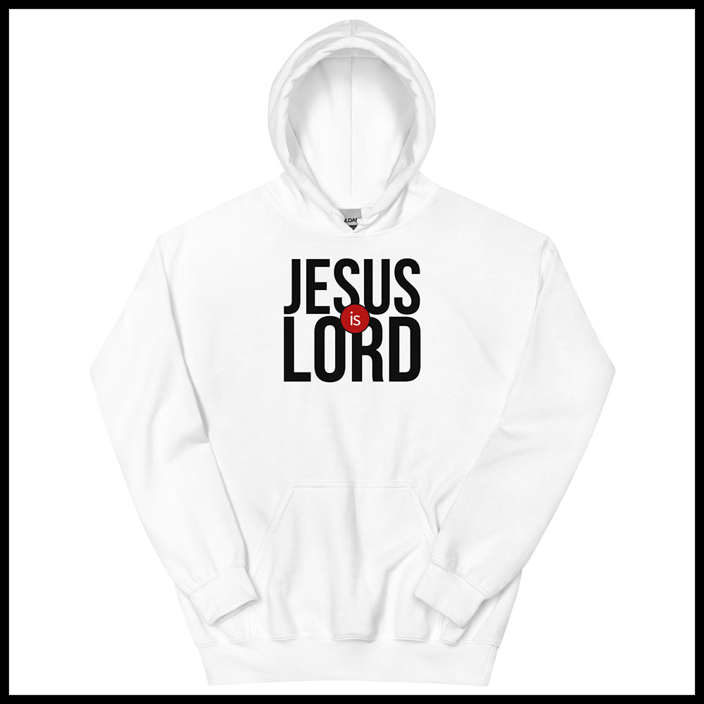 JESUS IS LORD MENS FRONT AND BACK HOODIE