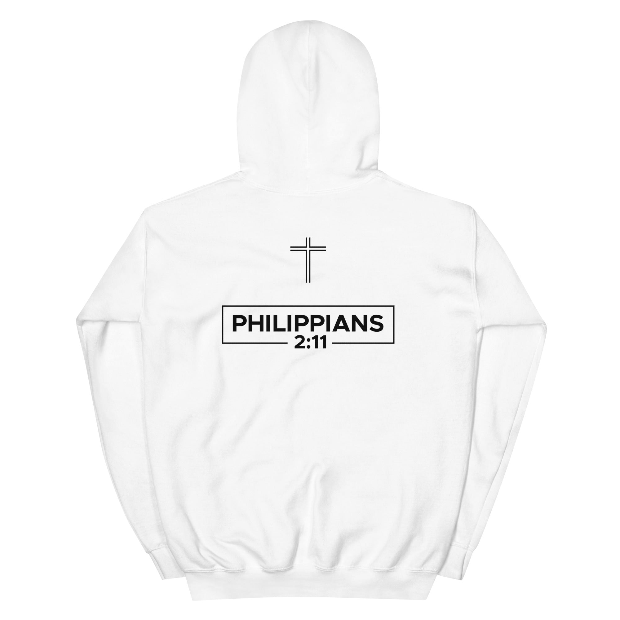 JESUS IS LORD MENS FRONT AND BACK HOODIE