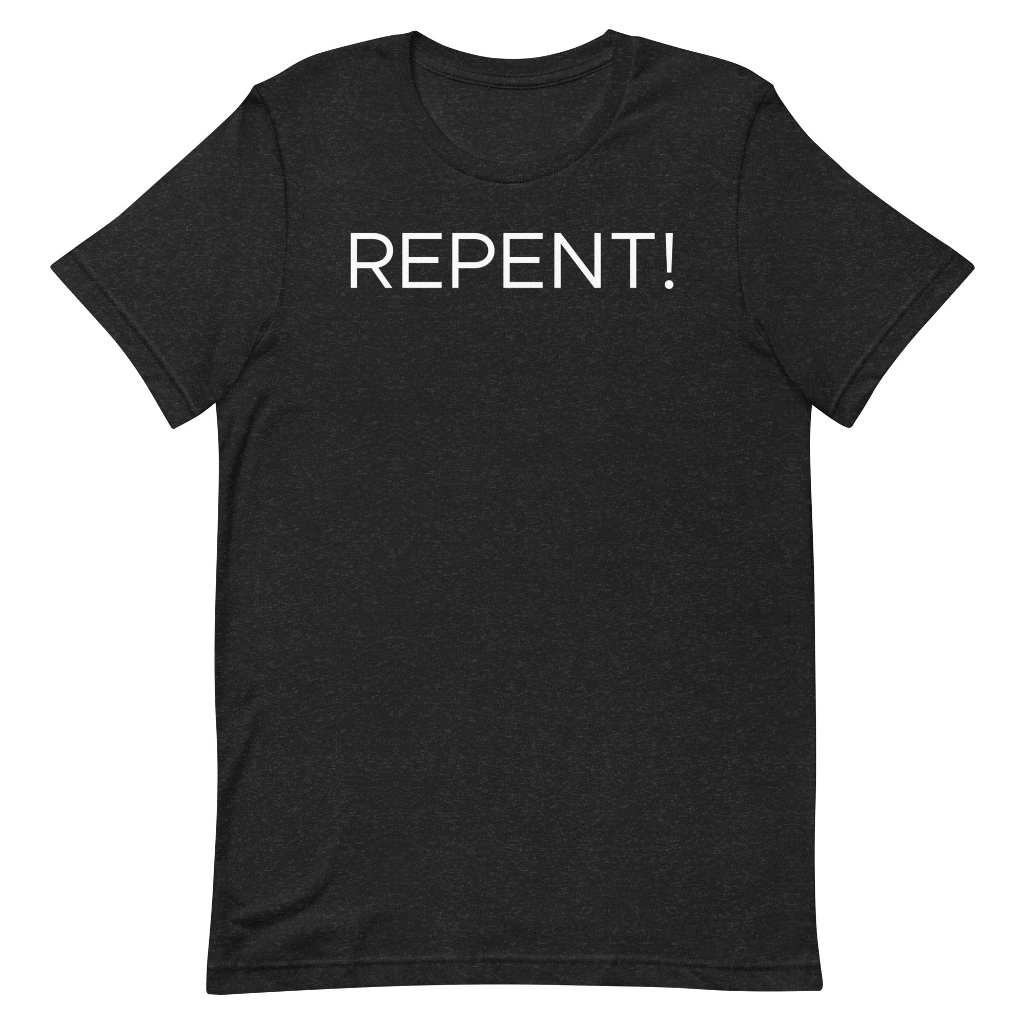 REPENT MENS FRONT AND BACK T-SHIRT