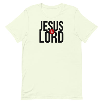 JESUS IS LORD MENS FRONT AND BACK T-SHIRT