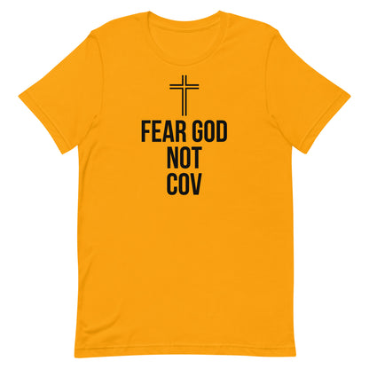 FEAR GOD NOT COV UNISEX FRONT AND BACK T-SHIRT