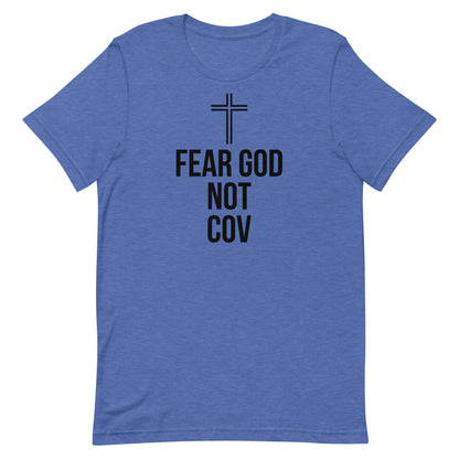 FEAR GOD NOT COV UNISEX FRONT AND BACK T-SHIRT