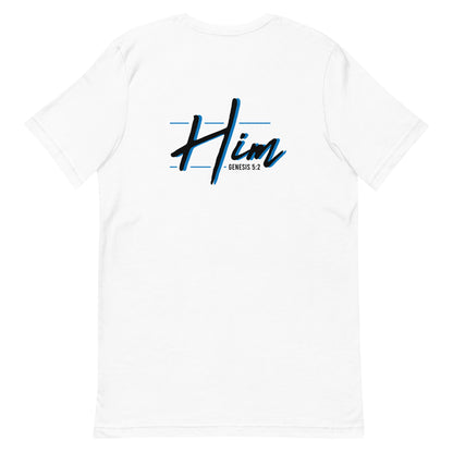 I AM - HIM FRONT AND BACK T-SHIRT