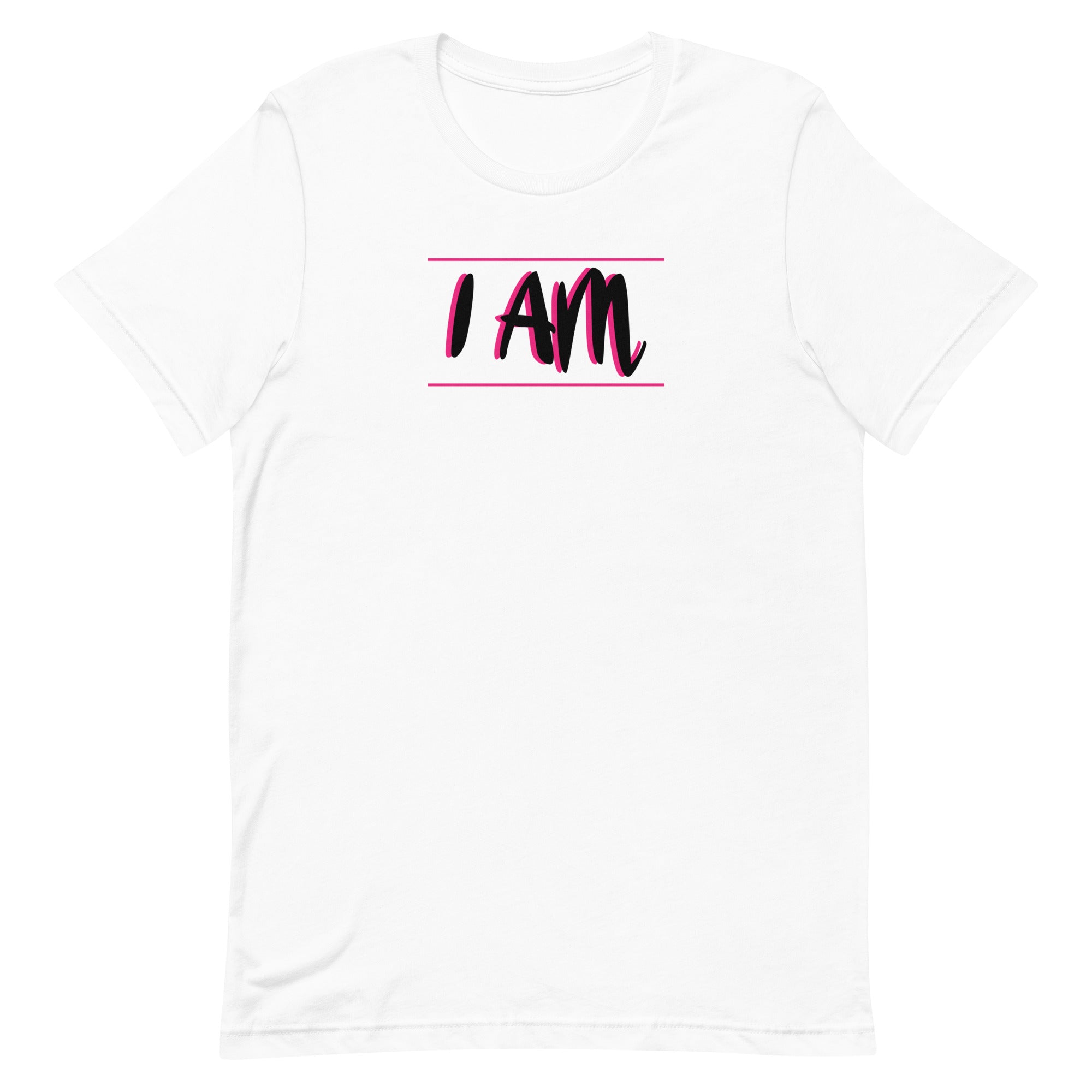 I AM - HER UNISEX FRONT AND BACK T-SHIRT
