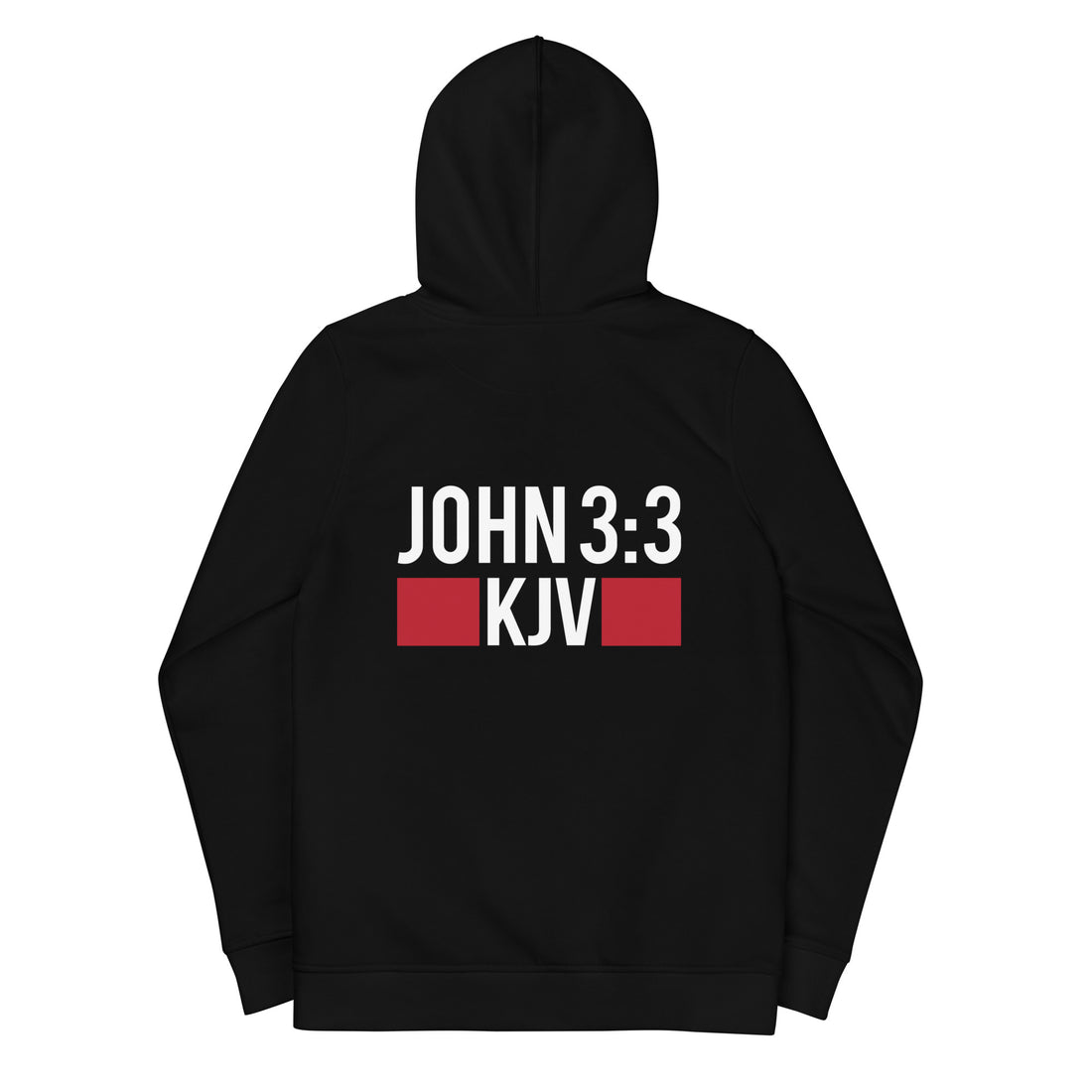 BORN AGAIN WOMENS FRONT AND BACK HOODIE