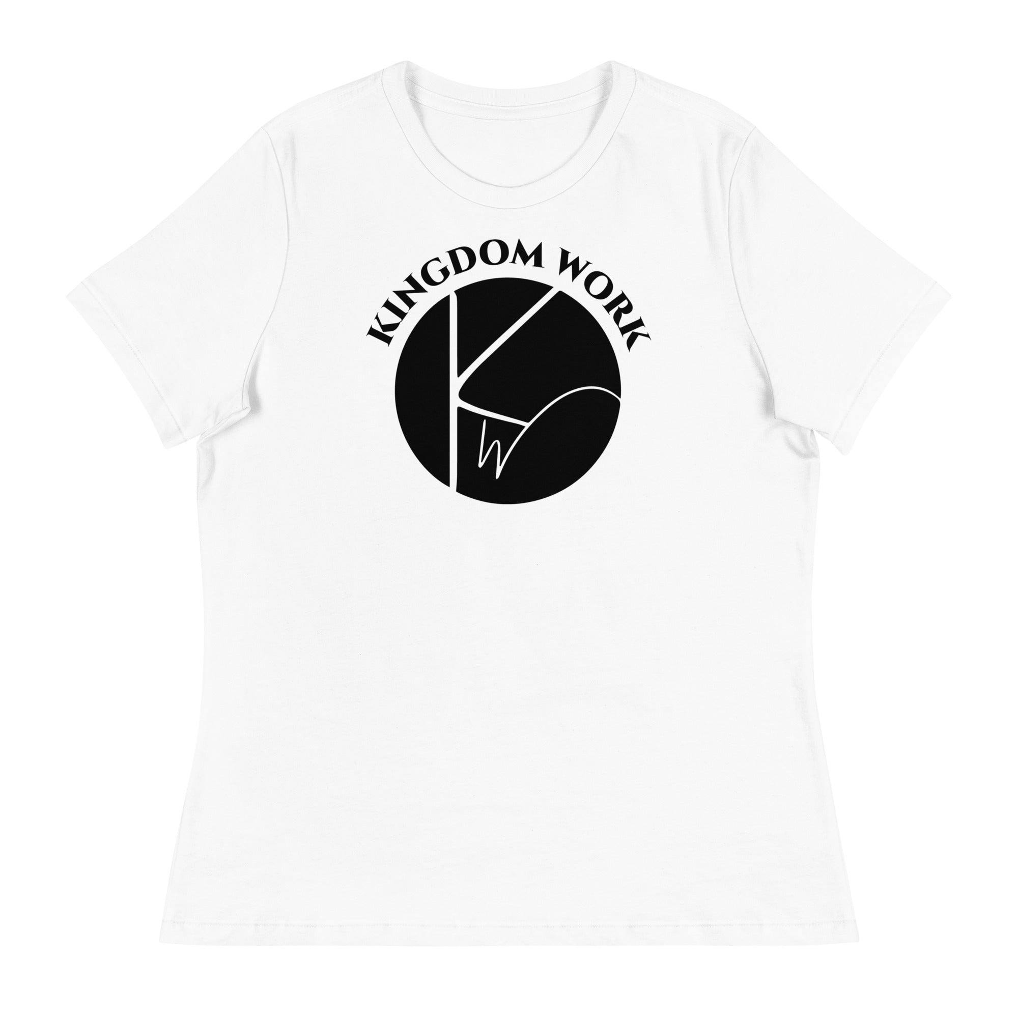 KINGDOM WORK 02 WOMENS FRONT AND BACK T-SHIRT