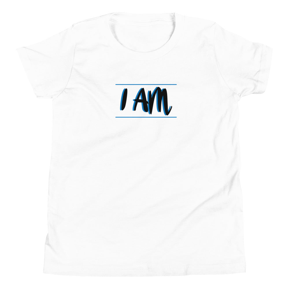 I AM HIM KIDS FRONT AND BACK T-SHIRT