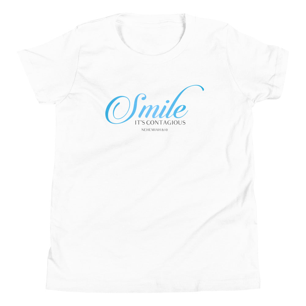 SMILE IT'S CONTAGIOUS  KIDS T-SHIRT