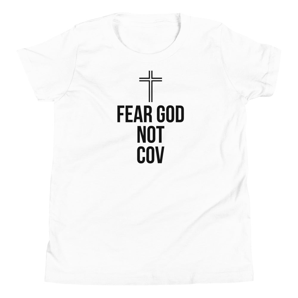 FEAR GOD NOT COV KIDS FRONT AND BACK T-SHIRT